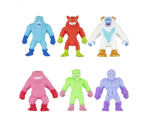 Эластичные фигурки комплект 6 шт. 8 см Stretchapalz Monster Series CB47718
