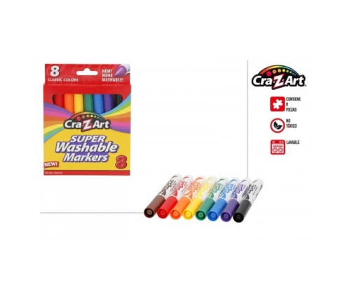 Flomāsteri (mazgājami) CraZArt 8 gb. CB47920