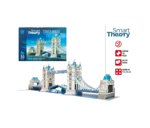 Пазл 3Д Тауэрский мост 120 деталей  3+ CB49657