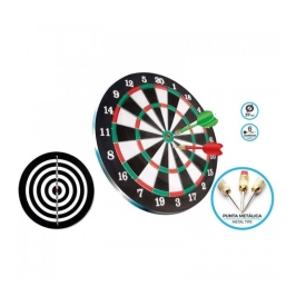 Darts komplekts ar 4 asām &scaron;autriņām &Oslash;37 cm 14+ CB52484