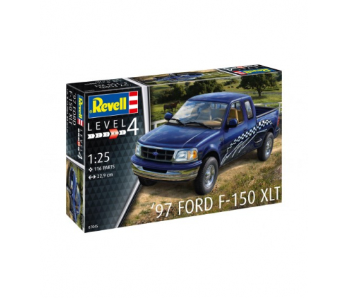 Модель под склейку 1997 Ford F-150 Xlt 1:25 116 шт. Revell 10+ 07045