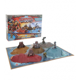 Gormiti Island Gorm rotaļu komplekts (pamatne, 5 salas un 1 figūriņa 7 cm) 08000GRM