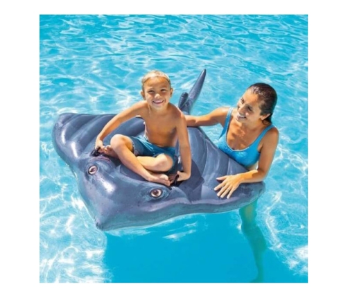 Piepūšama zivis matracis 188x145 cm 3+ 57550