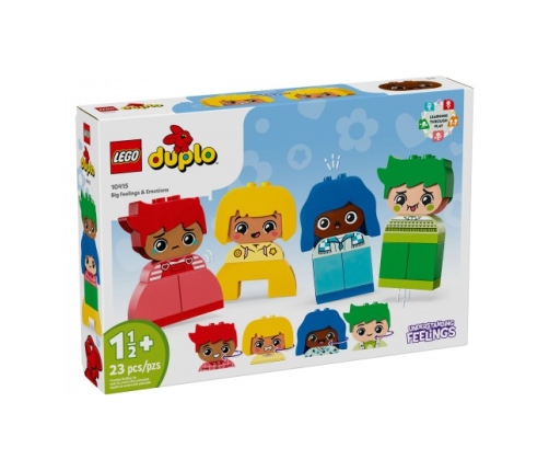 Lego Duplo Stipras jūtas un emocijas 23 gb. 1,5+ 10415