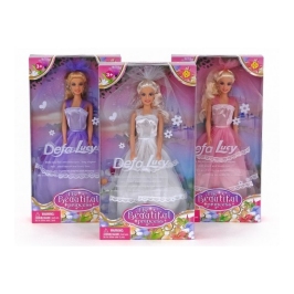 Кукла Люси в длинном платье разные 499348