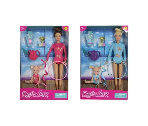 Leļļu komplekts Vingrotājas ar aksesuariem 517462