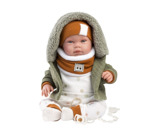 Lelle Talo puika 44 cm (raud, runā, ar mānekli, mīkstais ķermenis) Spānija LL84465