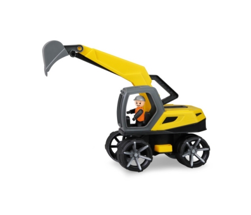 Экскаватор с человечком Truxx2 27 см  (прорезин.колеса, в коробке)  L04511