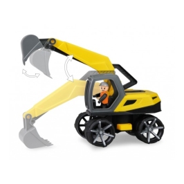 Ekskavātors ar cilvēciņu Truxx2 27 cm (ar gum. riteņiem, kastē) L04531 Ekskavātors ar cilvēciņu Truxx2 27 cm (ar gum. riteņiem, kastē) L04531