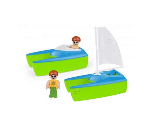 Парусный катамаран + спортивный катамаран 17 cm L04722