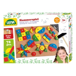 ИГРА С МОЛОТКОМ И ДОСКОЙ , КАРТИНКИ 3+ L65827