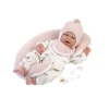 Кукла младенец Мими 42 см (подушка, смеется, говорит, с соской, мягкое тело) Испания LL74104