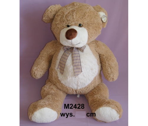 Плюшевый большой мишка 110 cm бежевый ( M2428) 107831-1