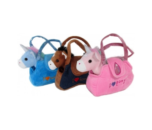 Плюшевая сумка Лошадка 17 cm (T0798) 155061