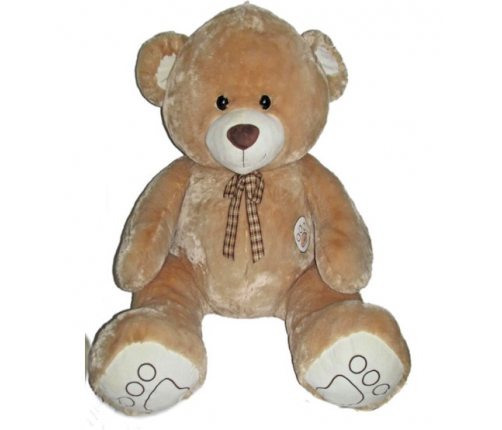 Liels plī&scaron;a lacis 140 cm (M3622) brūns 160126-BRUNS