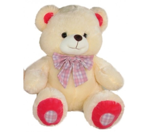 Плюшевый мишка 40 cm ( M3689) с розовым 162823