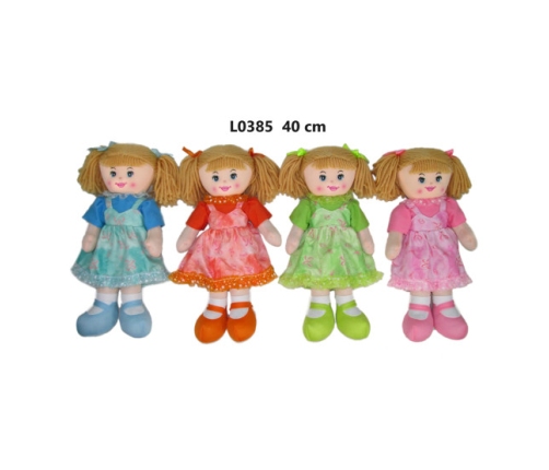 Mīkstā lelle 40 cm (L0385) dažādas 165336