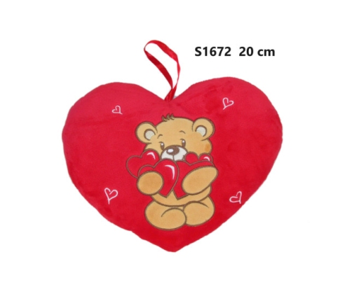 Плюшевое сердце 20 cm (S1672) 165862