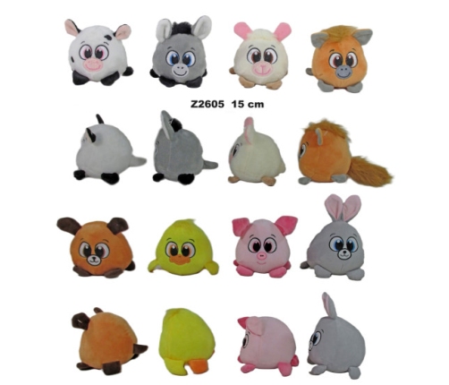 Плюшевое животное Ферма 15 cm (Z2605) разные 168382