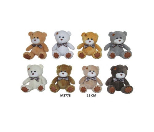 Plīša lacis 13 cm (M3778) dažādas 168535