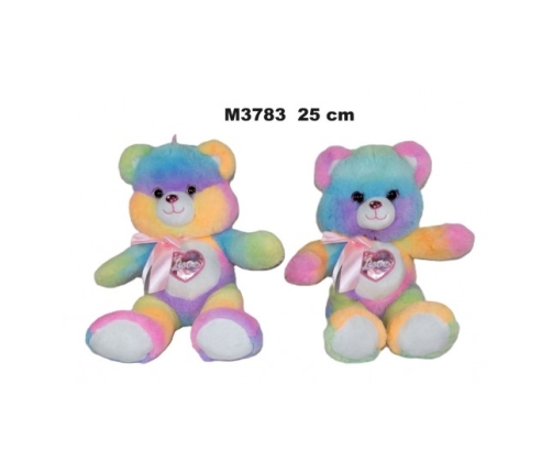 Plīša lācis 25 cm (M3783) dažādas 169365