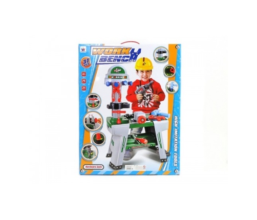 Рабочий стол с 37 принадлежностями  71x44x26 cm 428379