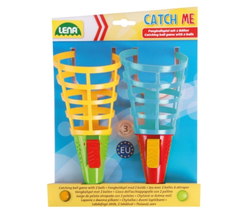 Игра Поймай мяч 20 см Lena Catch me L61221