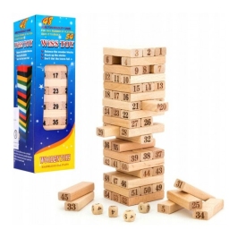 Игра настольная деревянная Jenga  24x8x8 cm A158290