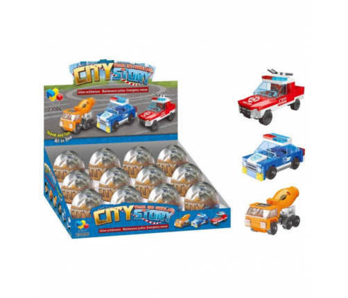 Konstruktors City kapsulā dažādas CHT2954205