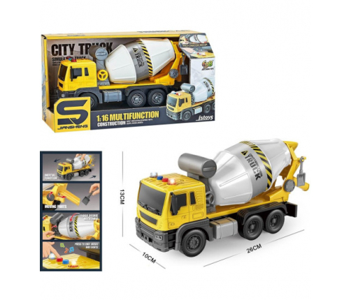 Betonmaisītājs ar skaņu, gaismu un inerciju 26 cm HW21075648