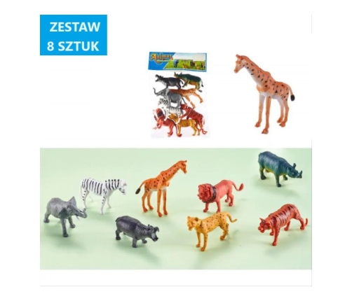 Животные комплект 8 штук  HW22072393