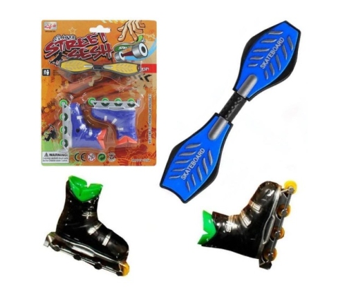 Набор роликовых коньков и скейтборда 9+ HW23010088