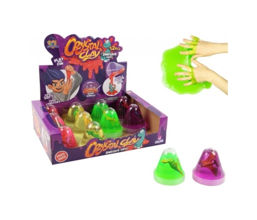 Слаймы с фигуркой динозавра разные HWA1405014