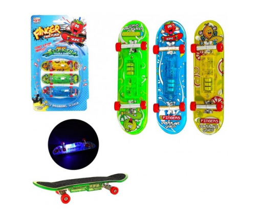 Набор пальчиковых скейтбордов со светом 3 шт.  9+ HWA874613