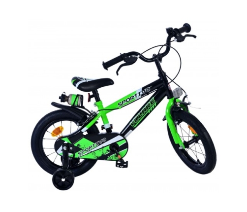 Bērnu velosipēds 14 collas Volare Sportivo (2 rokas bremzes, uz 85% salikts) (3.5-5 gadiem) VOL31479