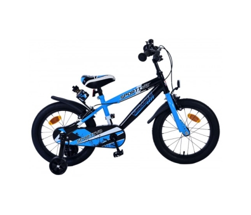 Bērnu velosipēds 16 collas Sportivo (2 rokas bremzes, uz 85% salikts) (4-6 gadiem) VOL31677