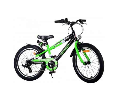 Двухколесный велосипед 20 дюймов (7 скоростей, 2 ручных тормоза, 85% собран)  Sportivo (6-8 лет) VOL22116