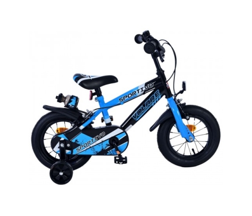 Bērnu velosipēds 12 collas Sportivo (2 rokas bremzes, uz 85% salikts) (3-4 gadiem) VOL31277