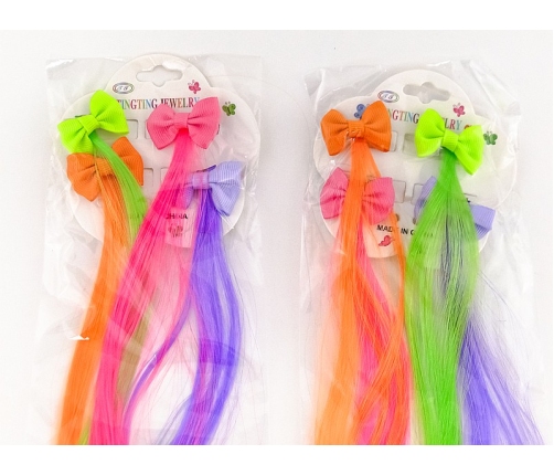 Matu šķipsna 40 cm garas, ar klipsi dažādas 496736