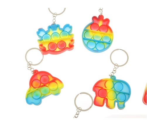 Брелок POP IT разные около 5 cm 513372