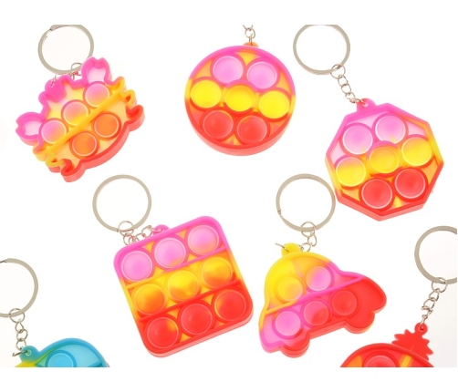 Брелок POP IT разные около 5 cm 513372