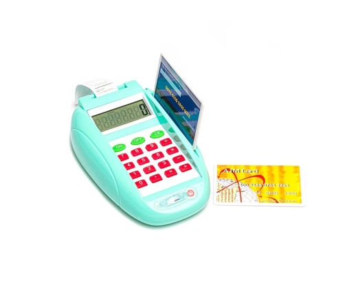 Bērnu maksājumu terminālis ar skaņu un LCD ekrānu 539587