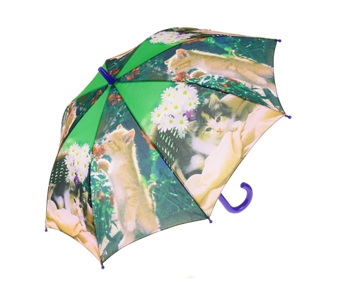 Детский зонтик Собаки Коты 50 см