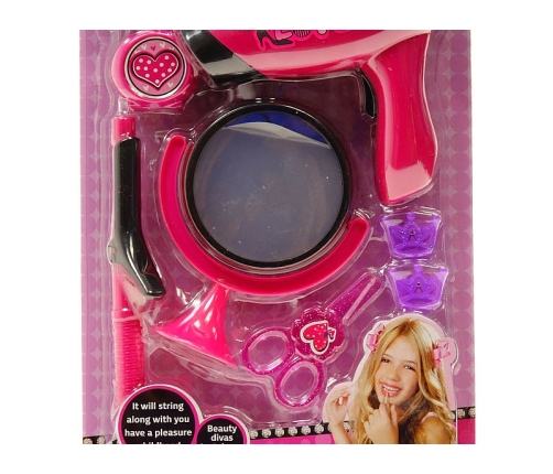 Парикмахерский комплект с феном на батарейках 39x22x6 cm 557932