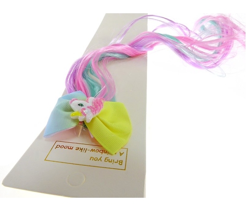 Пряди волос длиной 29 см, с заколкой, разные 559387