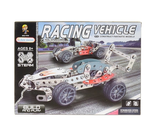 Металлический конструктор Машина 146 дет.  8+ 566637