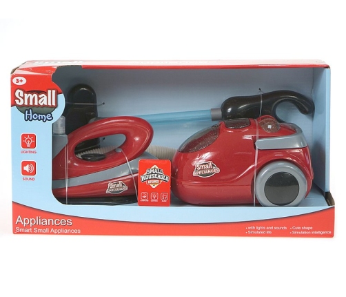 Пылесос и утюг комплект (свет, звук) 40x20x15 cm 576902