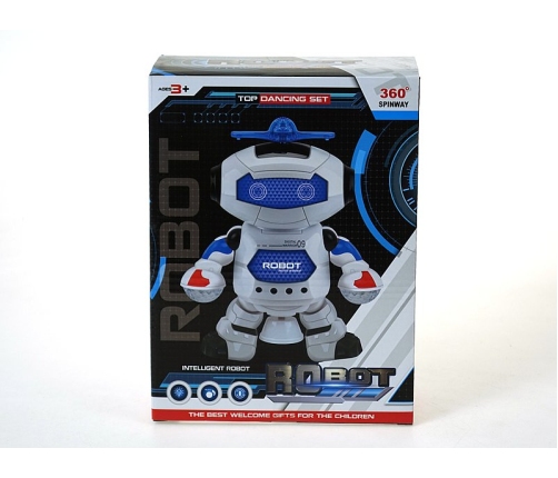 Робот со светом и звуком, движением, на батарейках  23 cm 578791
