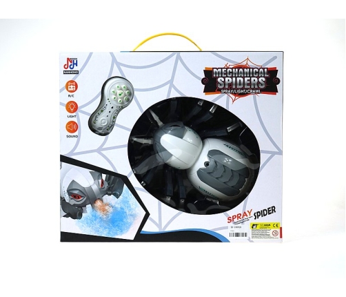 Radiovadāmāis zirneklis uz baterijām ar gaismu, skaņu un tvaiku 579231