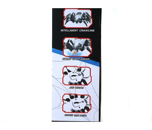 Radiovadāmāis zirneklis uz baterijām ar gaismu, skaņu un tvaiku 579231